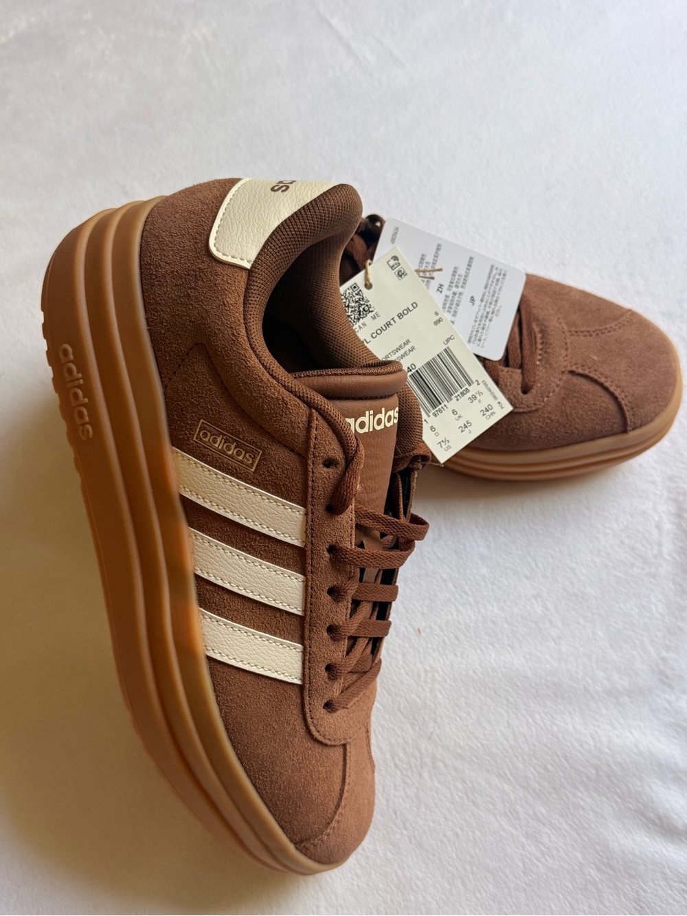 BNWT ADIDAS VL COURT BOLD WOMEN’S SHOES 7.5